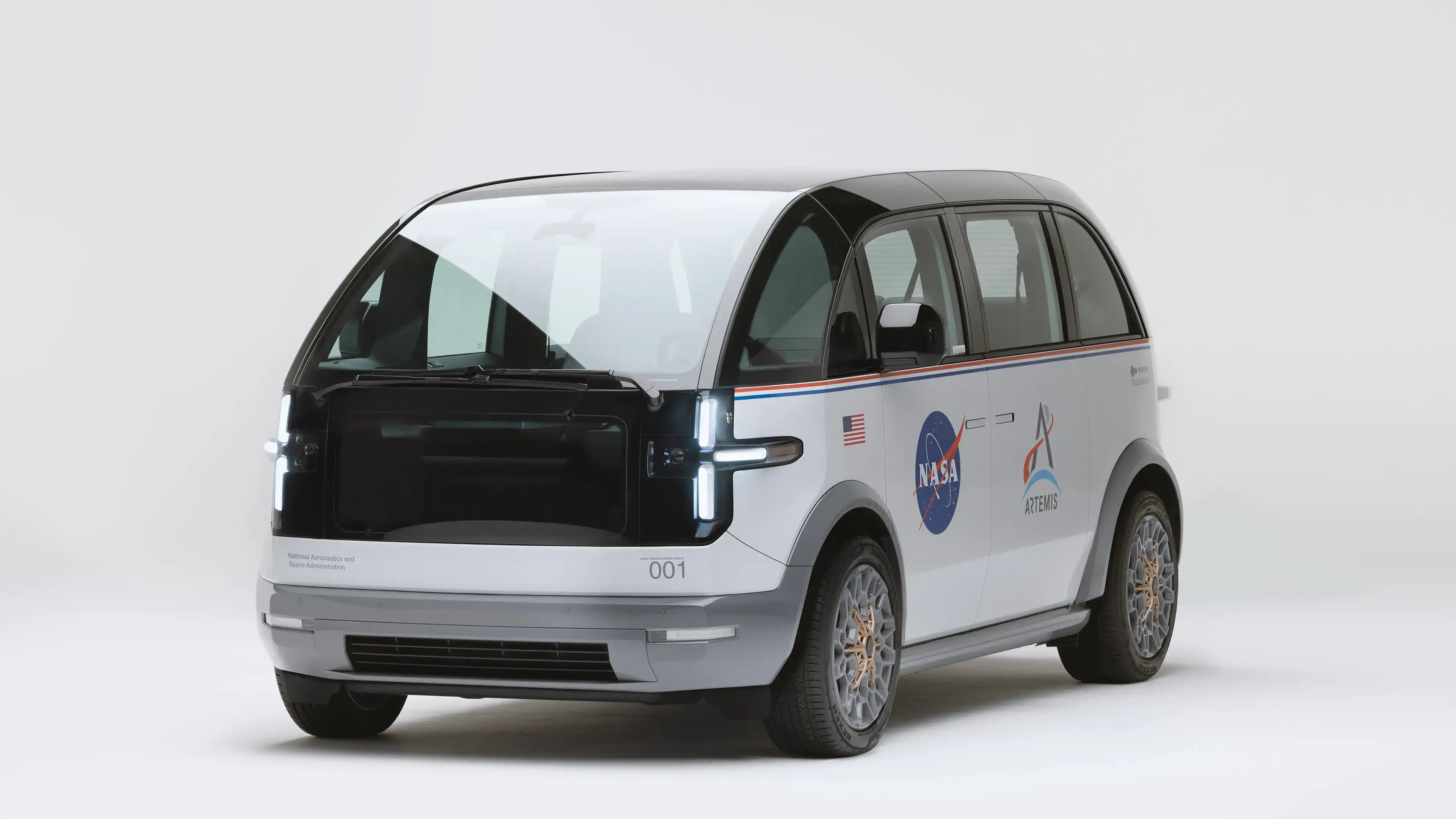 Canoo Crew Transportation Vehicle (CTV) for Nasa Artemis Mission